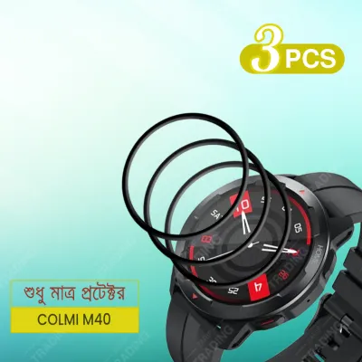 Colmi M40 Smart Watch Full Coverage Screen Protector Ultimate Protection